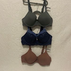 SET OF 3 Aerie Bras